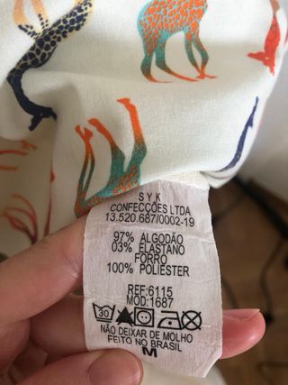 VESTIDO DE ESTAMPADO