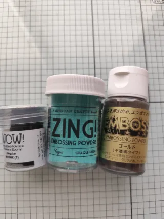 Polvos Embossing Scrapbooking WOW! Zing! Gold