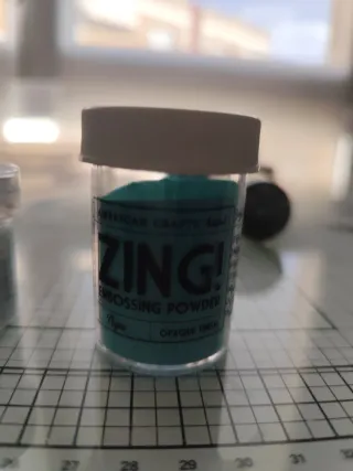 Polvos Embossing Scrapbooking WOW! Zing! Gold