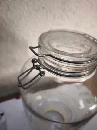 Barattolo Ermetico Vetro con Chiusura a Leva