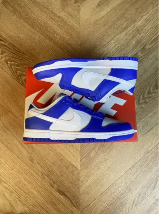 Nike Dunk Low Azules y Blancas
