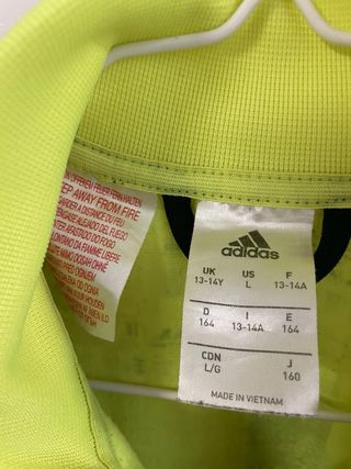 Chaqueta Adidas Juvenil Talla L (13-14 años)
