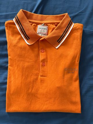 Polo Guess Naranja Talla M