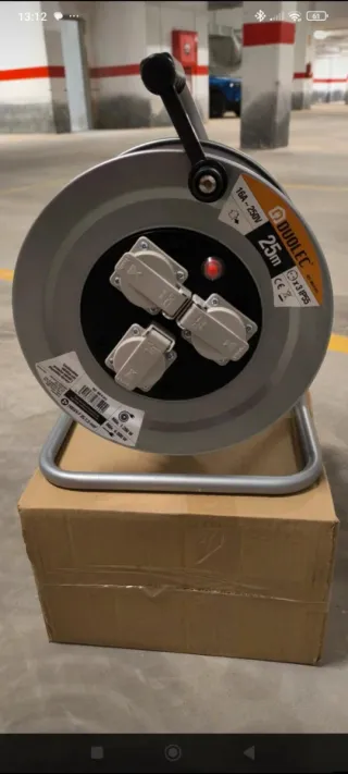 Enrollacables Prolongador extensible 25m DUOLEC 3