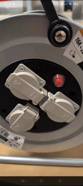 Enrollacables Prolongador extensible 25m DUOLEC 3