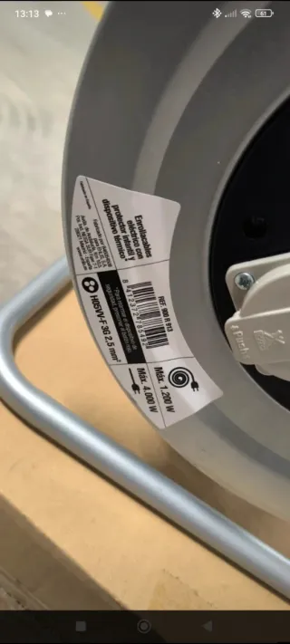 Enrollacables Prolongador extensible 25m DUOLEC 3