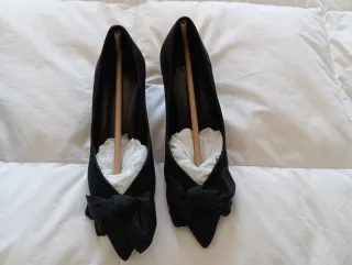 Zapatos Zara Talla 36 con Lazo