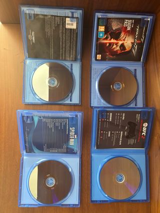 Pack 4 Juegos PS4: Tekken 7, UFC 2, Resident Evil,