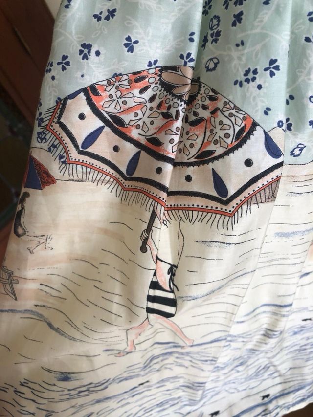 VESTIDO DE ESTAMPADO CORTO