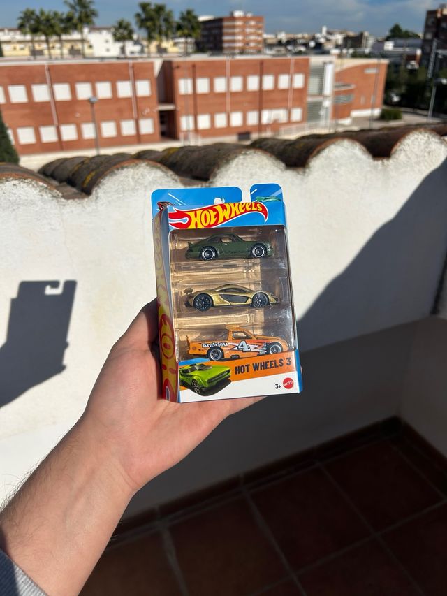 Pack 3 Coches Hot Wheels