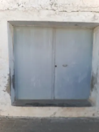 Puerta galvanizada