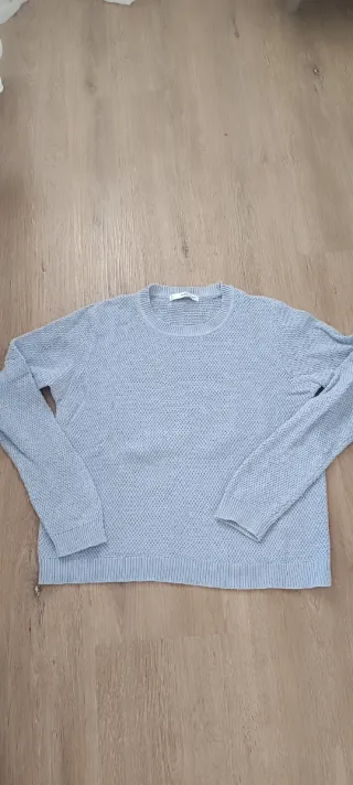 Jersey de punto azul