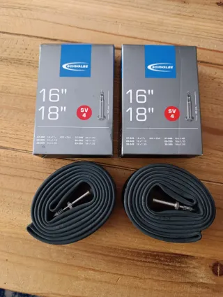 Cámaras Schwalbe 16-18 SV4 (2 unidades)