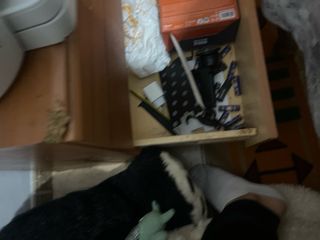 Armario pequeño de madera