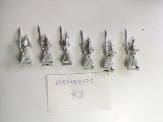 6 maestros de la espada Elfos Warhammer old world