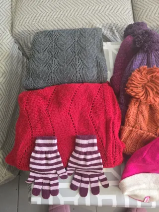 Lote INVIERNO 13 accesorios mujer