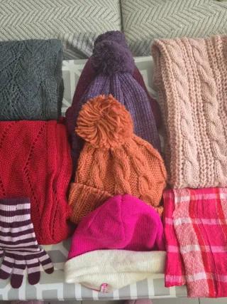 Lote INVIERNO 13 accesorios mujer