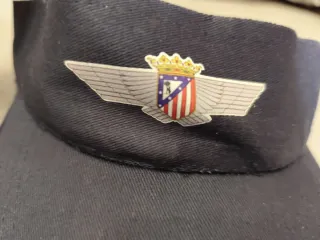 Gorra Visera Atlético Aviación Azul