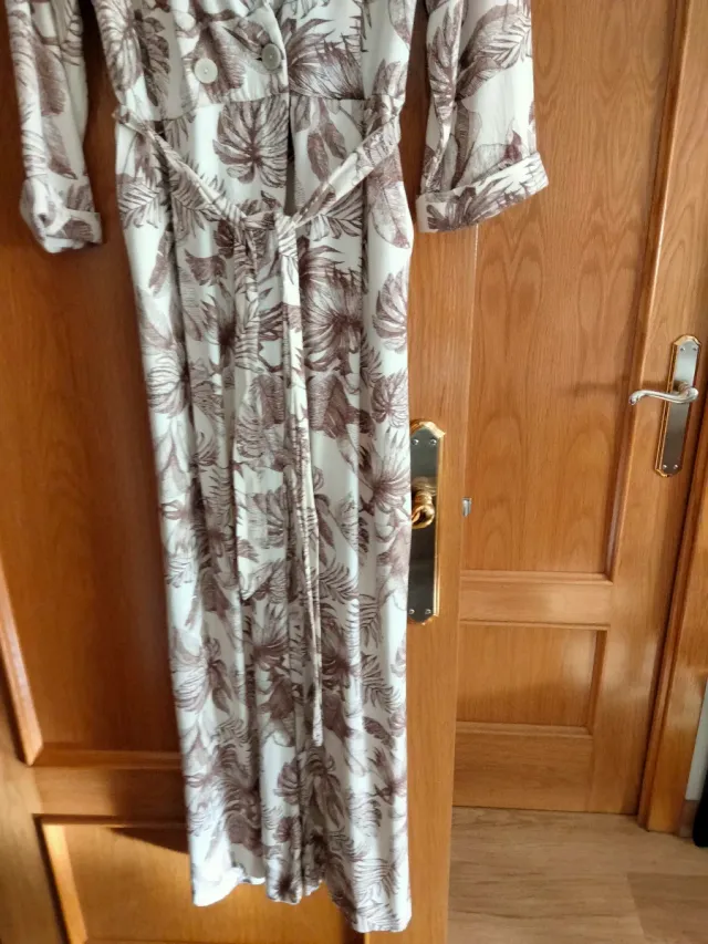 Mono de vestir estampado