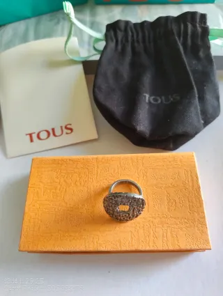 Anillo Tous Plata Mujer