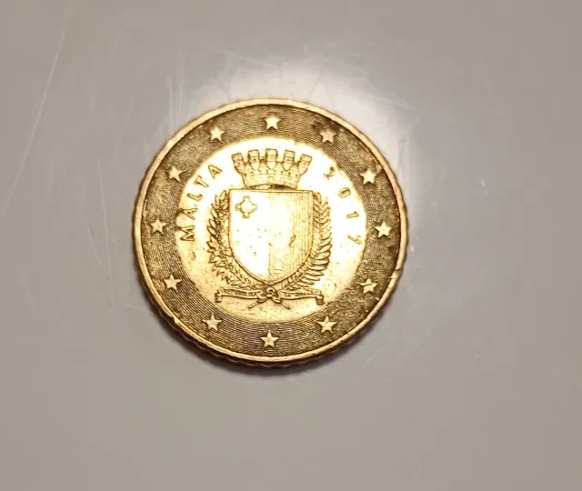Moneda 50 céntimos Malta Del 2017