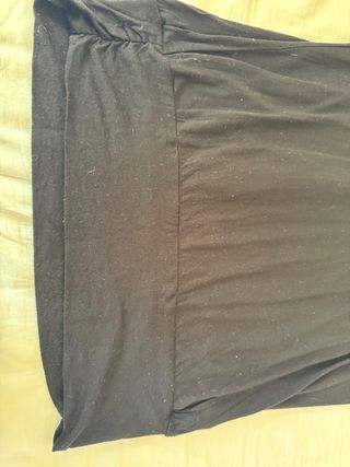 Blanco Camiseta Talla Única Negra