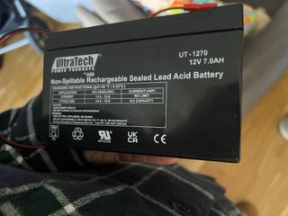 Batería UltraTech UT1270 12V 7.0AH