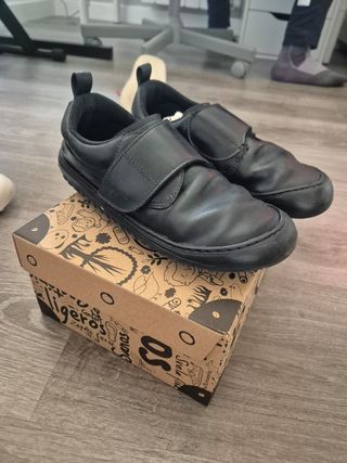 Zapatos Feroz Garbi Rocker Microfibra Negro Talla