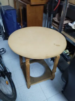 Tavolo consolle in legno con vetro 70 cm