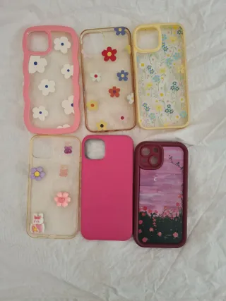Set 6 Cover iPhone Floreali