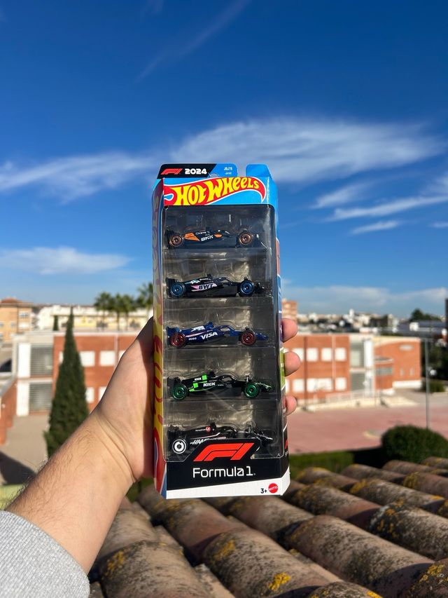 Pack 5 Coches Hot Wheels Formula 1 2024