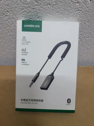 Receptor Audio Bluetooth UGREEN 5.3 Coche