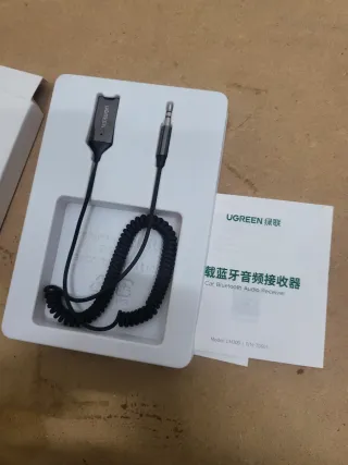 Receptor Audio Bluetooth UGREEN 5.3 Coche
