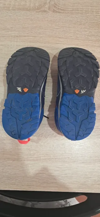 Zapatillas Cross Trekking Niños Azul/Rojo