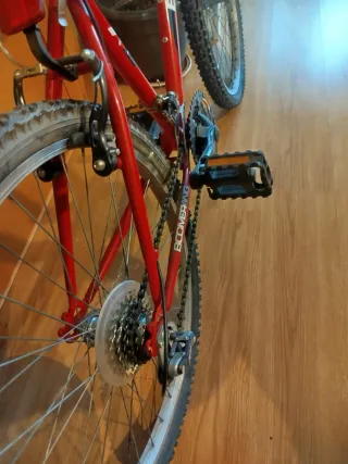 Bicicleta Boomerang P24 Roja