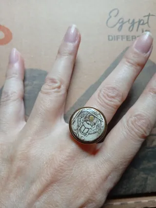 Anillos motivos antiguo Egipto