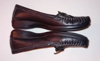 Mocasines de piel mujer talla 38