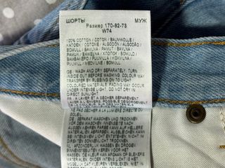 Pantalón corto vaquero Lee azul