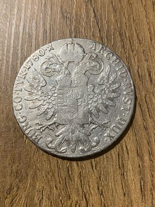 Tallero di Maria Teresa 1780. Argento