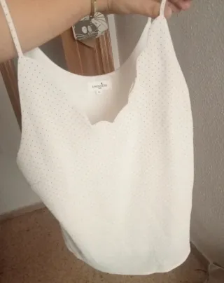 Blusa tirantes lunares M