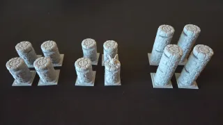 Pack Columnas 3D Descent 3