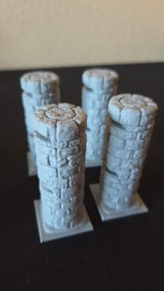 Pack Columnas 3D Descent 3