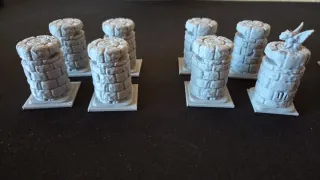 Pack Columnas 3D Descent 3