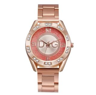 Reloj D&G Dorado y Naranja Mujer