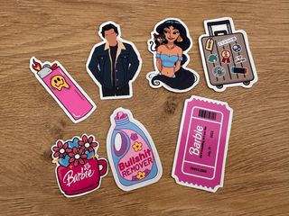 Pegatinas Varias: Barbie, Viaje, Harry Styles