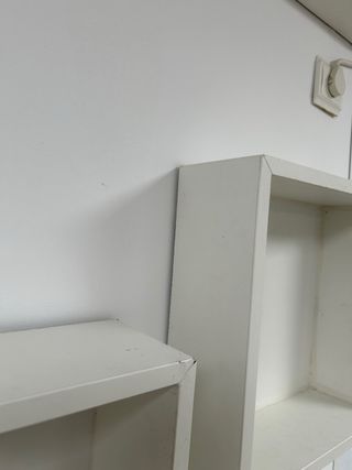 Estantería Cubo Blanca mueble almacenaje ikea eket