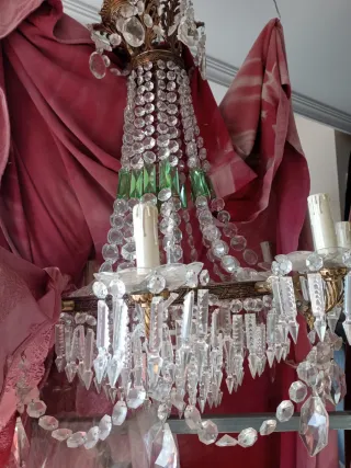 Lámparas de cristal de lujo