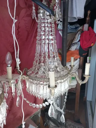 Lámparas de cristal de lujo