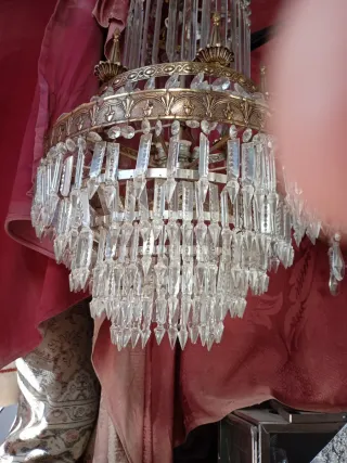 Lámparas de cristal de lujo