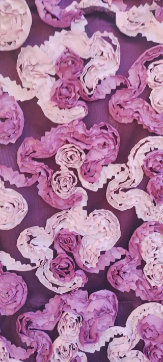 Vestido de fiesta con flores